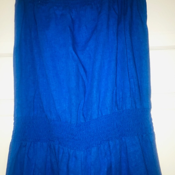 NWT- Nana USA Royal Blue Summer Pantsuit/Jumpsuit w/Rouching/Halter Top Sz: 2XL - Picture 7 of 11